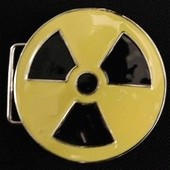 Click to enlarge Radioactive Belt Buckle