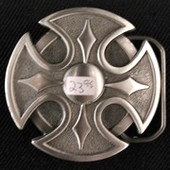Click to enlarge Iron Cross Belt Buckle