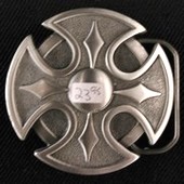 Iron Cross Belt Buckle