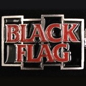 Click to enlarge Black Flag Belt Buckle
