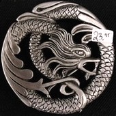 Click to enlarge Dragon Belt Buckle