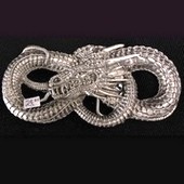 Click to enlarge Dragon Belt Buckle