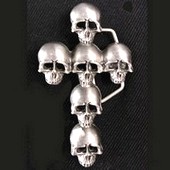Click to enlarge Skull Belt Buckle