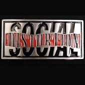 Social Distortion Belt Buckle