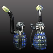 Click to enlarge Biohazard Glass Pipe