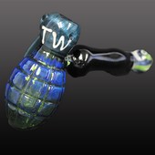 Click to enlarge Biohazard Glass Pipe