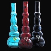 Click to enlarge Red Eye Glass Retro Bong