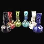 Click to enlarge Red Eye Glass Retro Bong