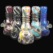 Click to enlarge Red Eye Glass Retro Bong