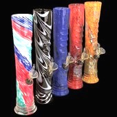Click to enlarge Red Eye Glass Retro Bong
