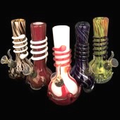 Click to enlarge Red Eye Glass Retro Bong