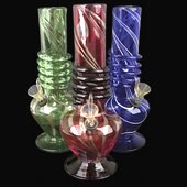 Click to enlarge Red Eye Glass Retro Bong