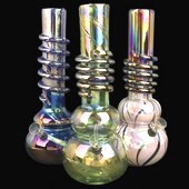 Click to enlarge Red Eye Glass Retro Bong