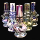 Click to enlarge Red Eye Glass Retro Bong