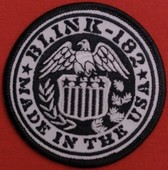 Click to enlarge Blink 182 patch