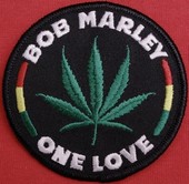 Click to enlarge Bob Marley patch