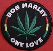 Bob Marley patch