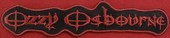 Click to enlarge Ozzy Osbourne patch
