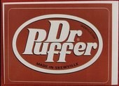 Click to enlarge Dr Puffer Sticker