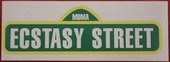 Click to enlarge Ecstacy Street Sticker