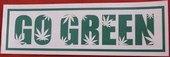 Go Green Sticker