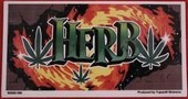 Click to enlarge Herb Sticker