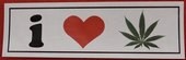 Click to enlarge I Heart Pot Sticker