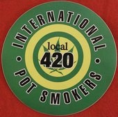Click to enlarge Pot Smokers Sticker
