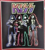 Click to enlarge Kiss Sticker