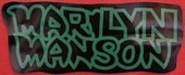 Click to enlarge Marilyn Manson Sticker