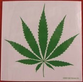 Click to enlarge Pot Leaf Sticker