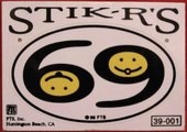 Click to enlarge 69 Sticker