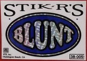 Click to enlarge Blunt Sticker