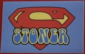 Click to enlarge Super Stoner Sticker